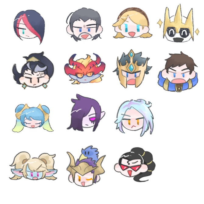 絵文字フレークシール / Emoji Flake stickers