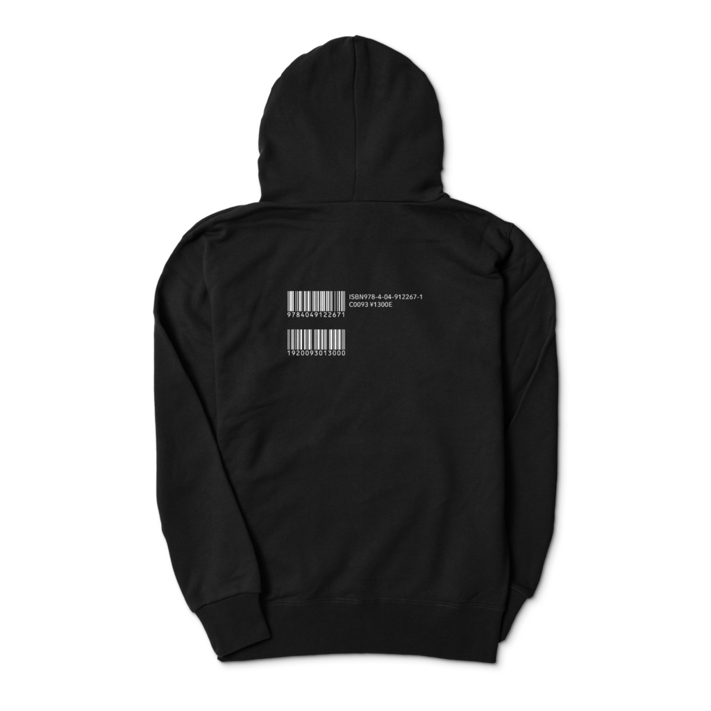 月と塔と猫とISBNパーカー