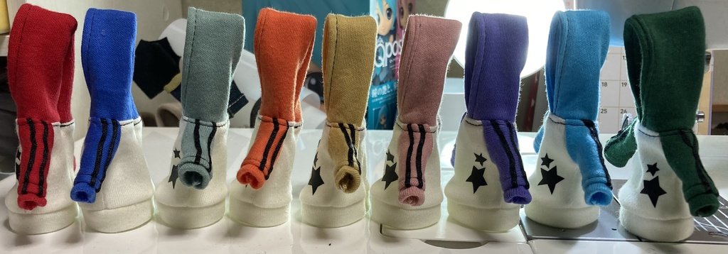 推し色パーカー(白)