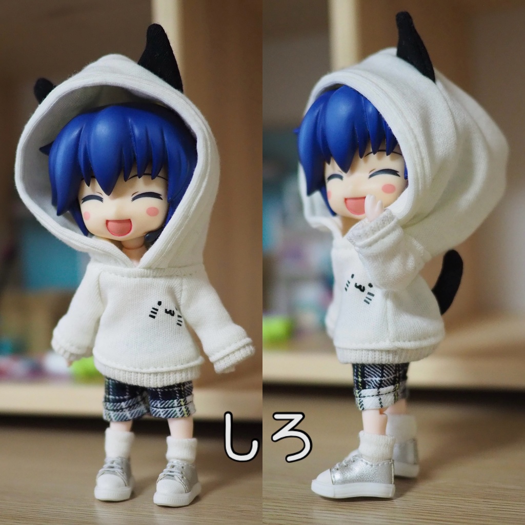 かぶれるパーカー(ネコ耳)