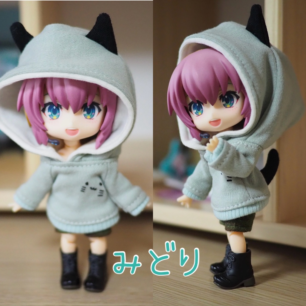 かぶれるパーカー(ネコ耳)