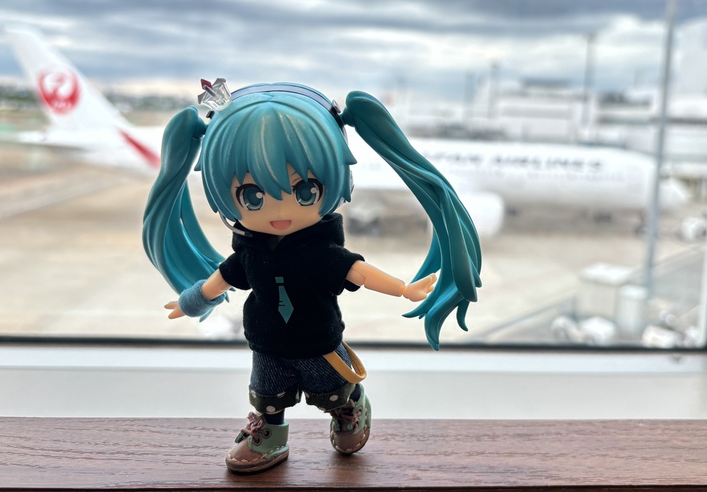 ミクさんのネクタイパーカー