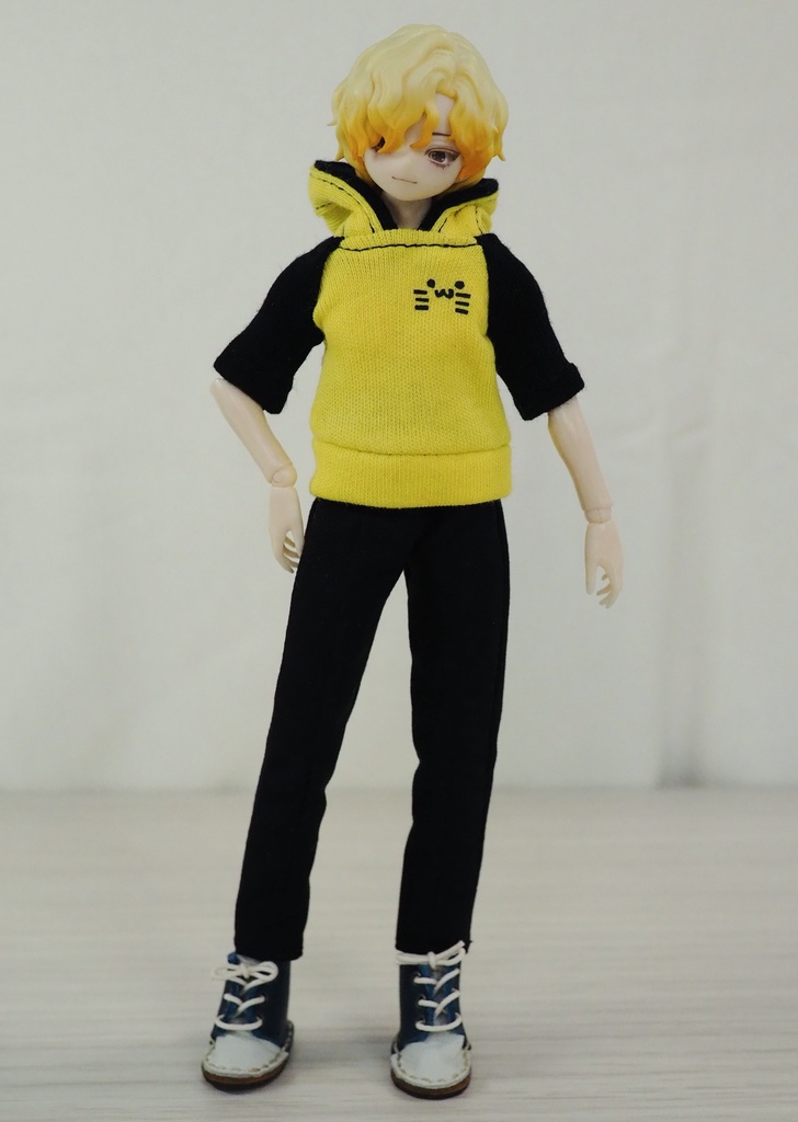 猫耳パーカー(派手色)