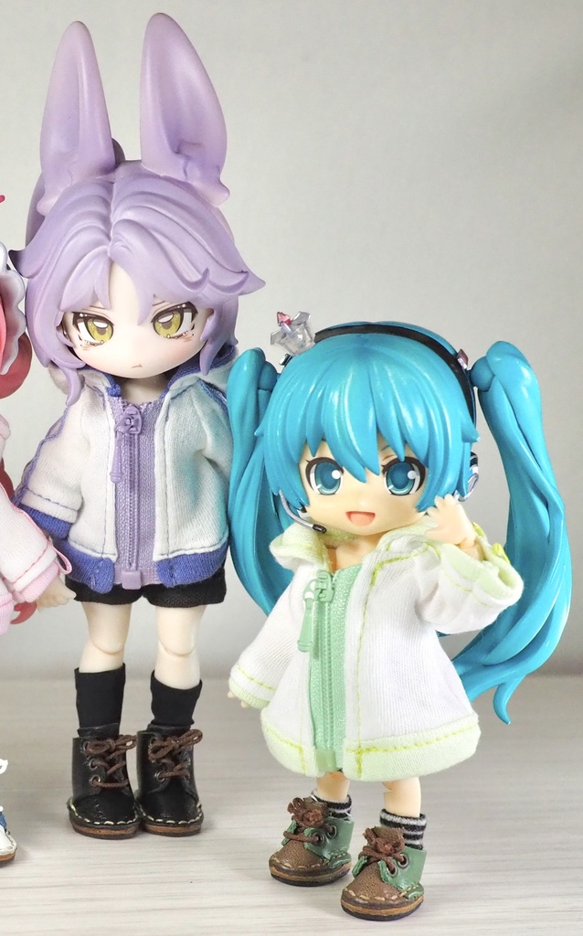 （1/12サイズ）ゲーミングパーカー（白）