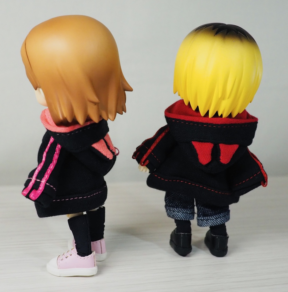 (1/12サイズ)ゲーミングパーカー(黒)