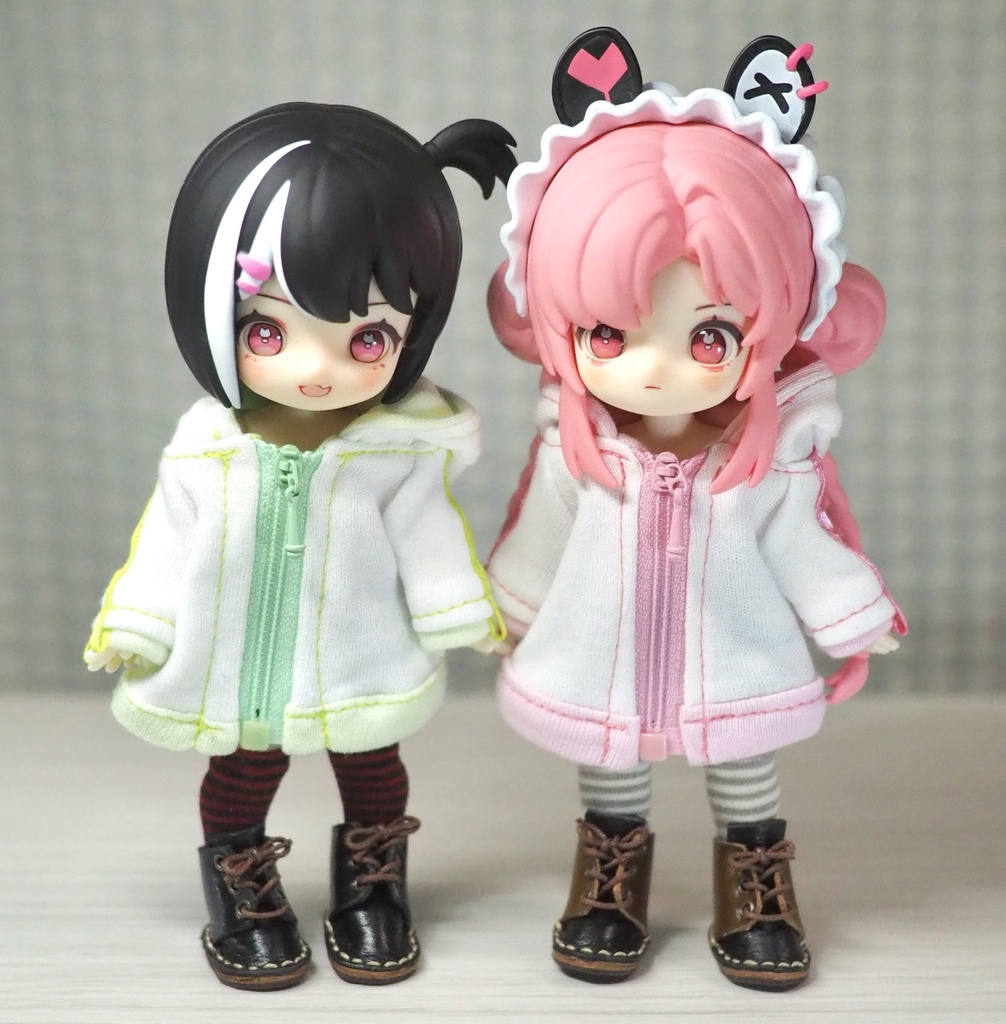 (大きめサイズ)ゲーミングパーカー(白)