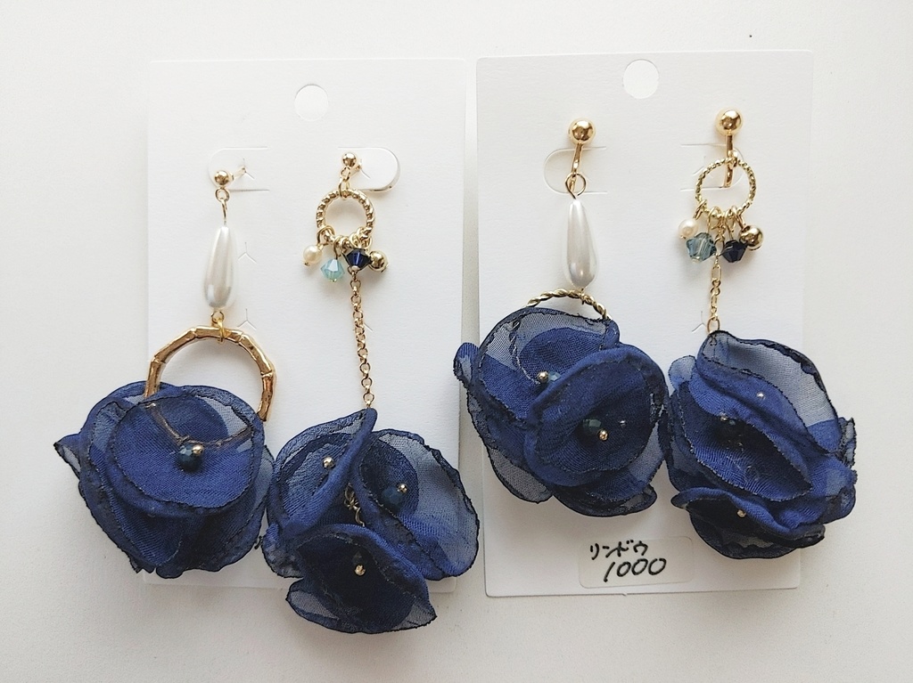 灰谷・三途お花シフォンアクセサリー