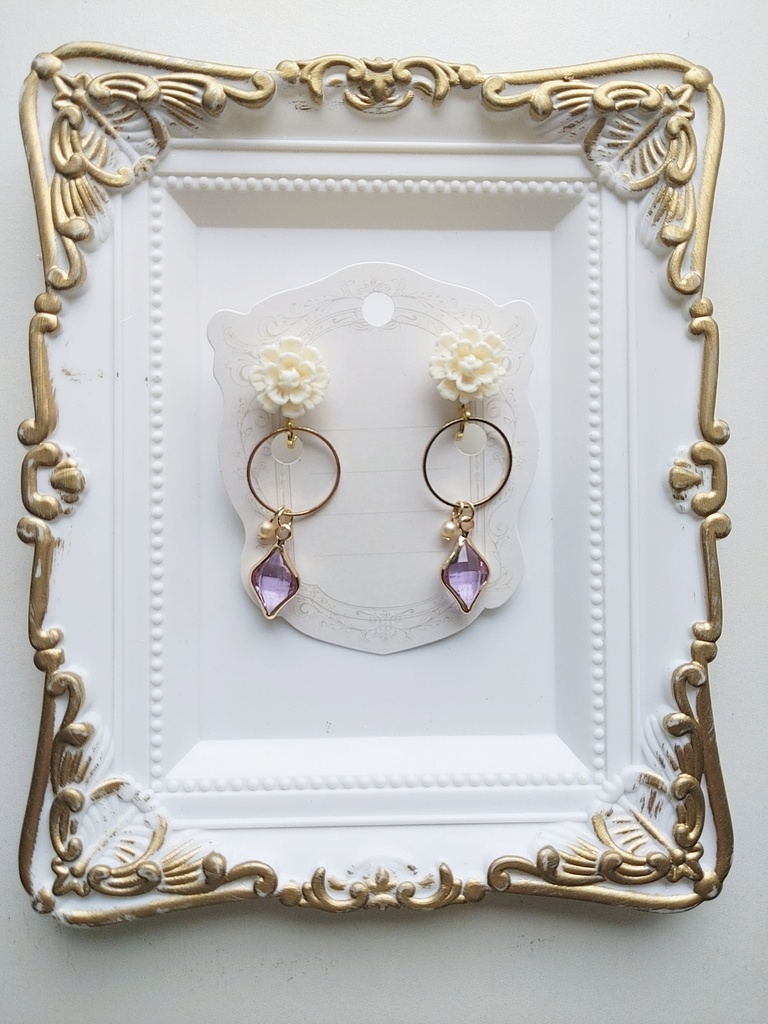 【新作】三途・灰谷イメージイヤリング