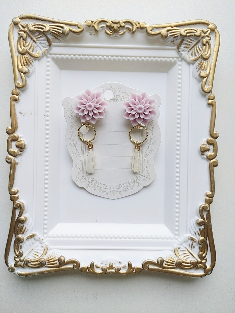 【新作】三途・灰谷イメージイヤリング