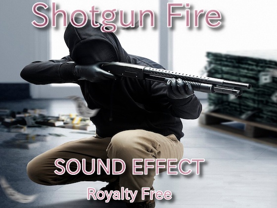ショットガンの銃声 効果音! 02