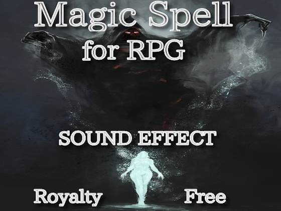 魔法系 効果音 for RPG! 113 闇 魔属性 ダウン系魔法に最適です!