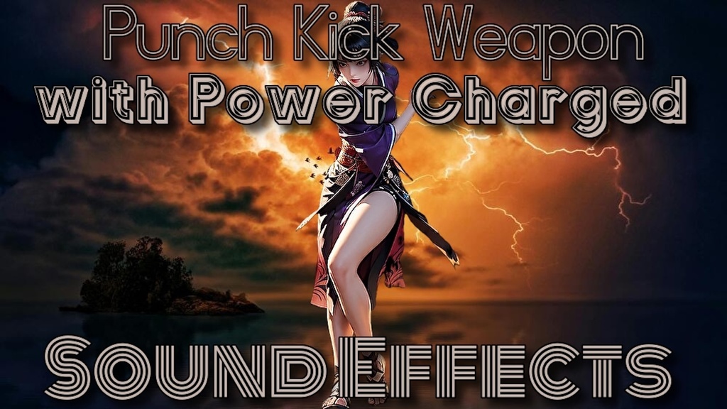 打撃音 攻撃音 ダメージ効果音 48 アニメチックなチャージからの爽快な一撃!