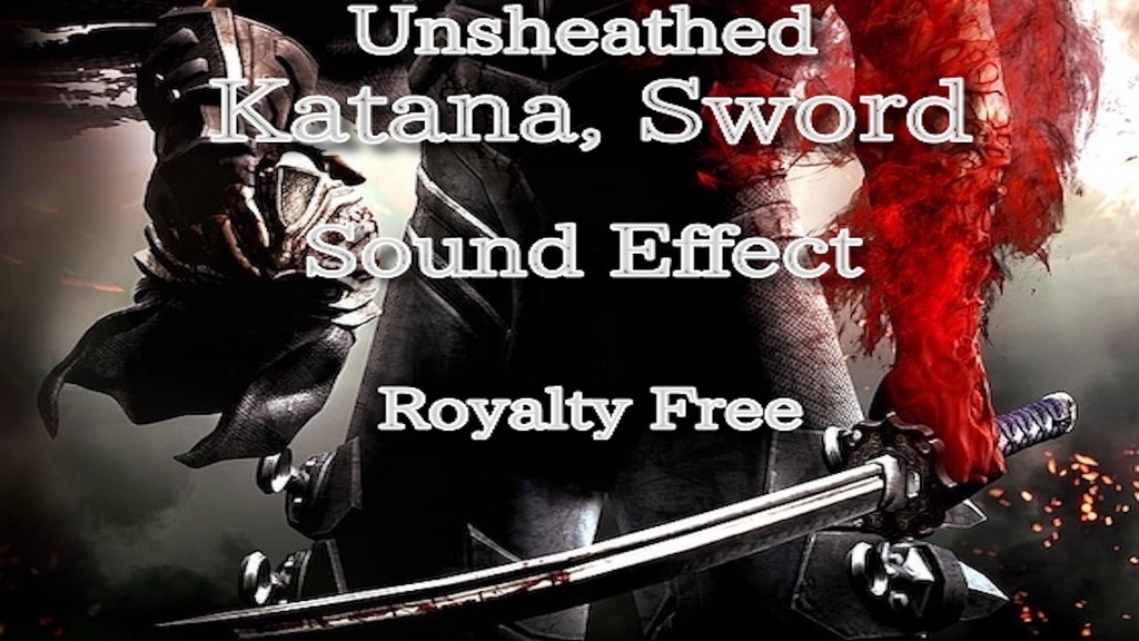 シャキーン! 刀や剣の抜刀音 効果音 24 / 鞘と刀の擦れの心地よさ