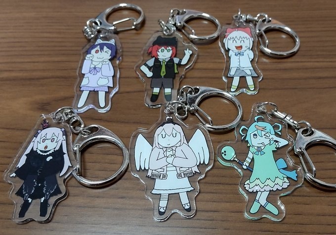 あおぎりさん! アクリルキーホルダー