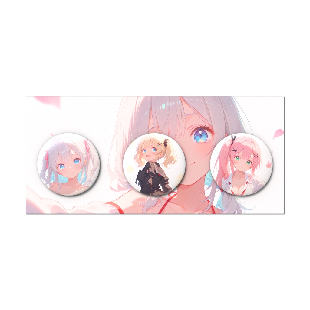 コマリの缶バッジ࣪ セット𑊢🩵