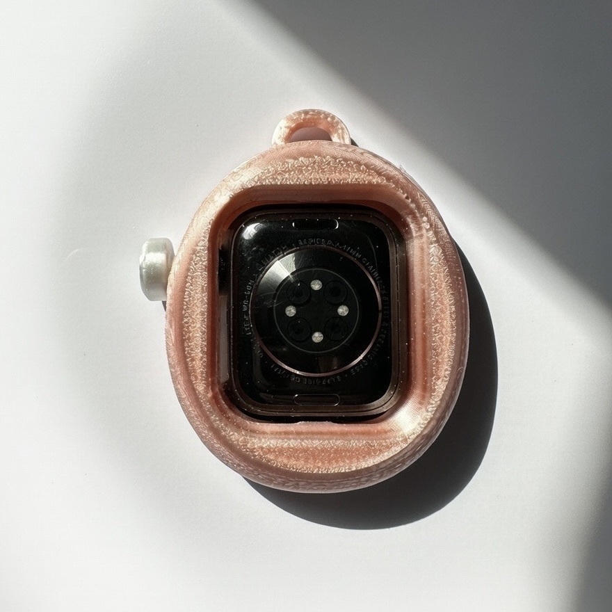 たまごっち風 AppleWatchケース 41mm対応 ハンドメイド