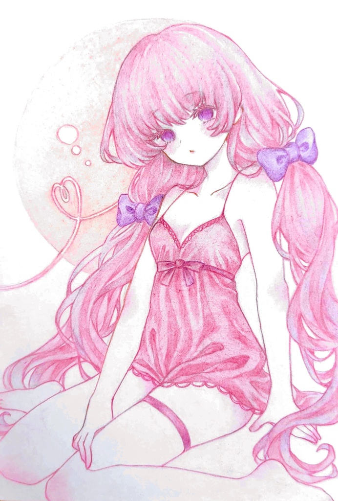手描きイラスト｢ぽやぽや｣