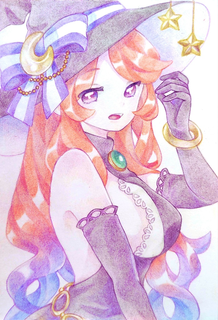 手描きイラスト｢魔女さん｣