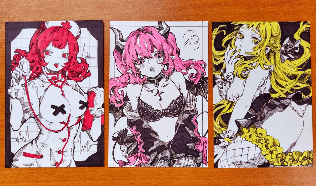 手描きイラスト「デビルちゃん」