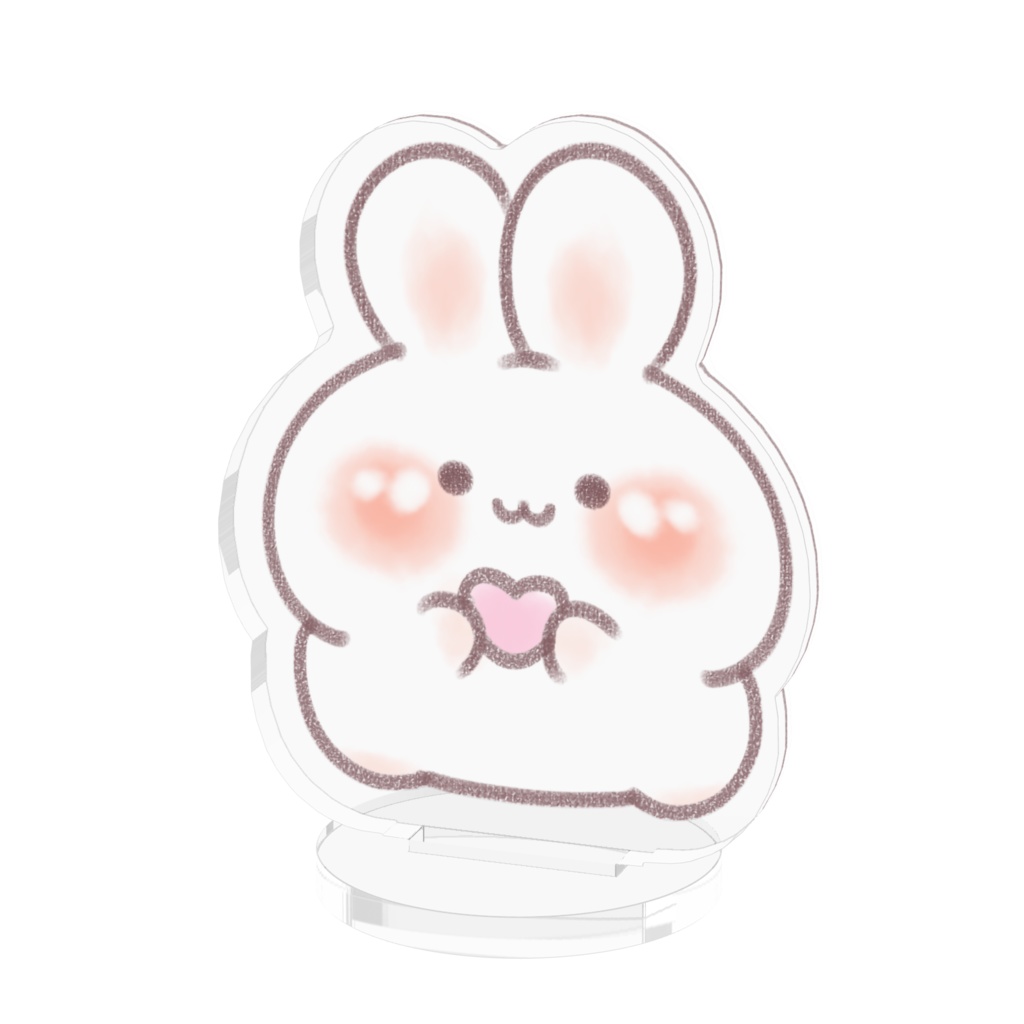 ハートとうさぎ