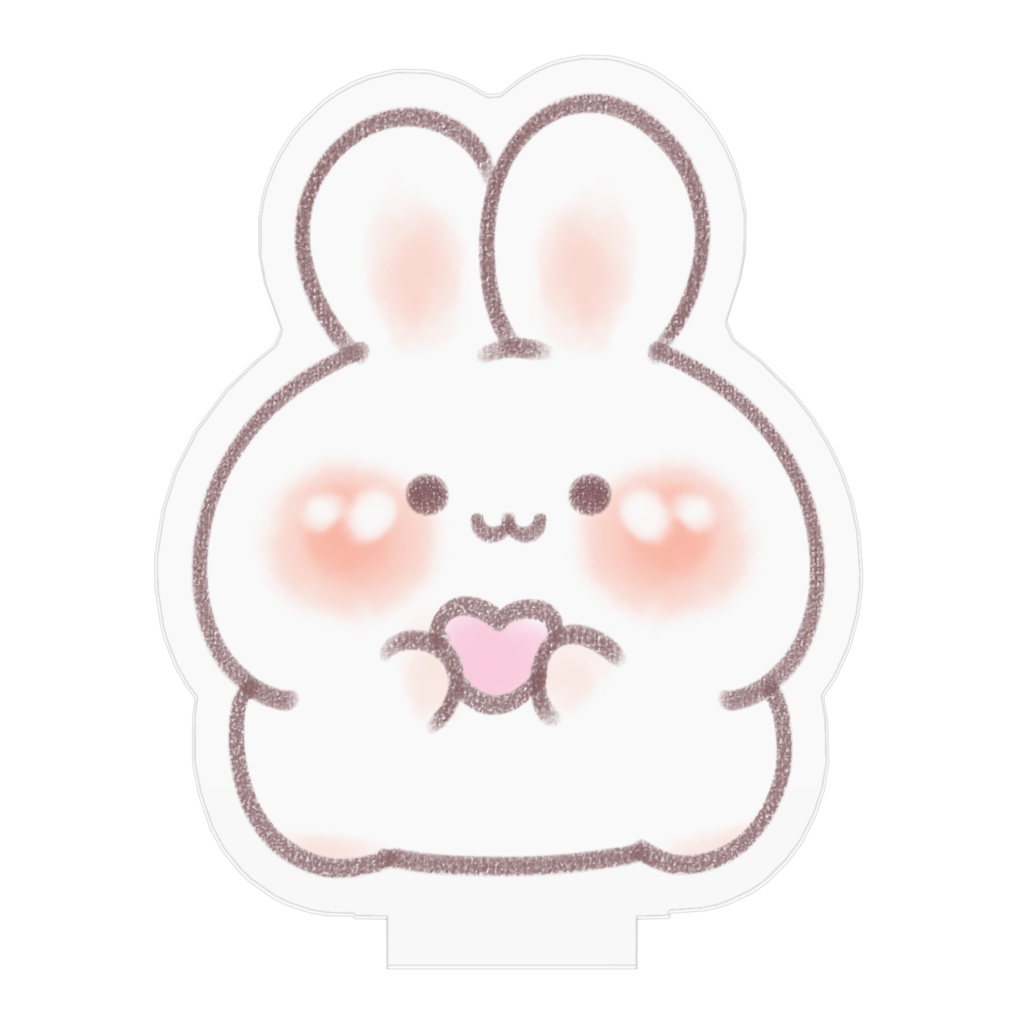 ハートとうさぎ