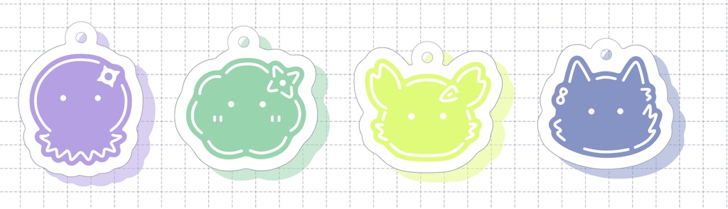 モチーフアクキー