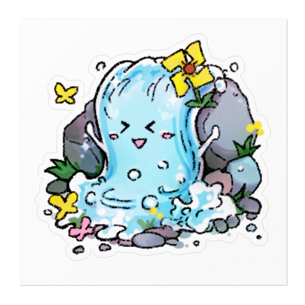 ナイアガラちゃん ステッカー