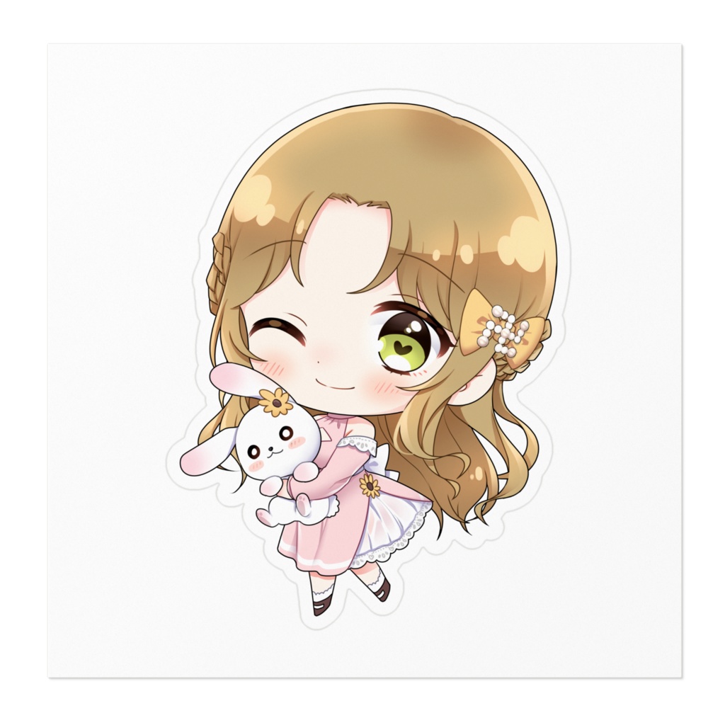 ちびりあステッカー うさぬいver.
