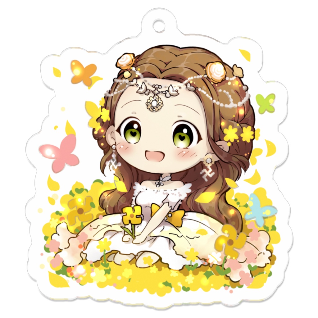 ちびりあアクキー お花畑ver.