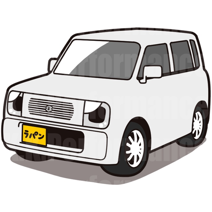 HE21S ラパン オリジナルステッカー ver.1