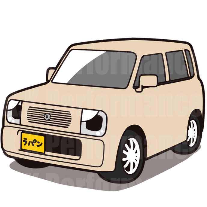 HE21S ラパン オリジナルステッカー ver.1