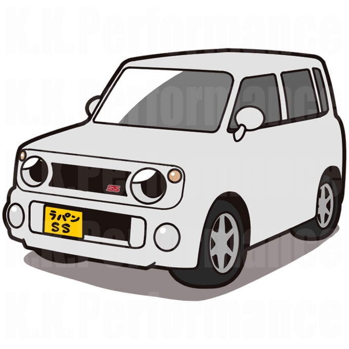 HE21S　ラパンSS　オリジナルステッカー