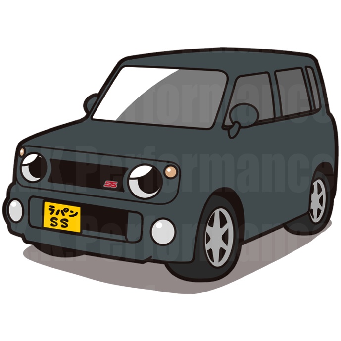 HE21S ラパンSS オリジナルステッカー