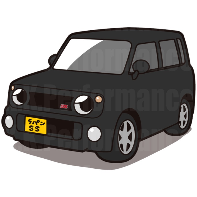 HE21S ラパンSS オリジナルステッカー