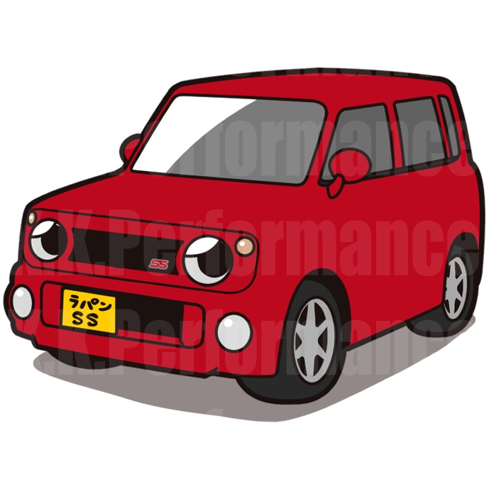 HE21S ラパンSS オリジナルステッカー