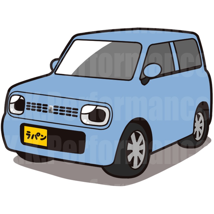 HE22S ラパン オリジナルステッカー ver.1