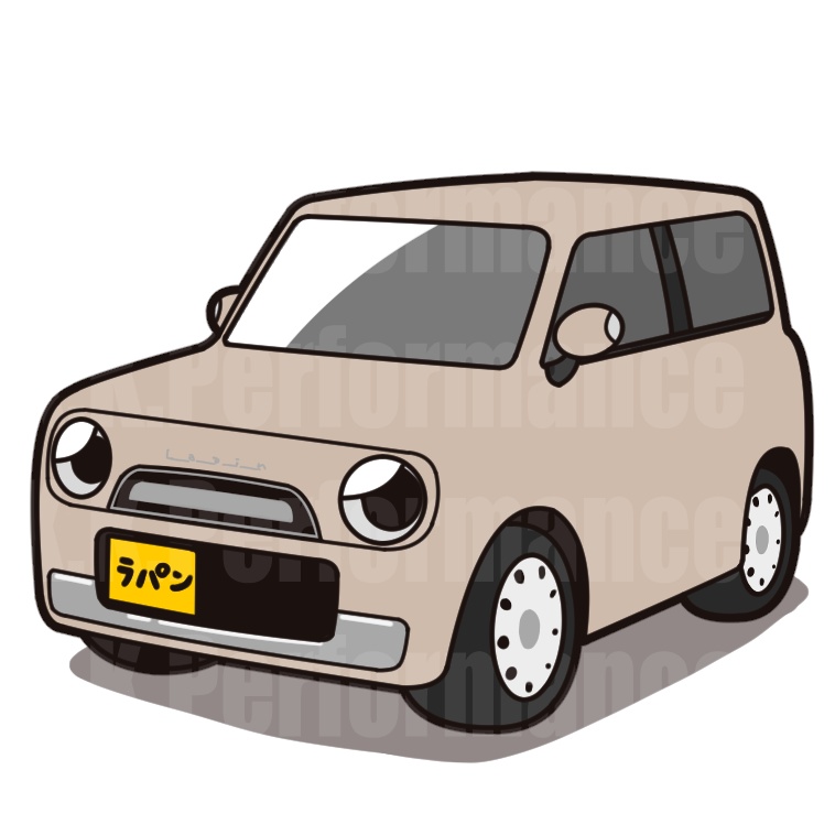 HE22S　ラパンショコラ　オリジナルステッカー