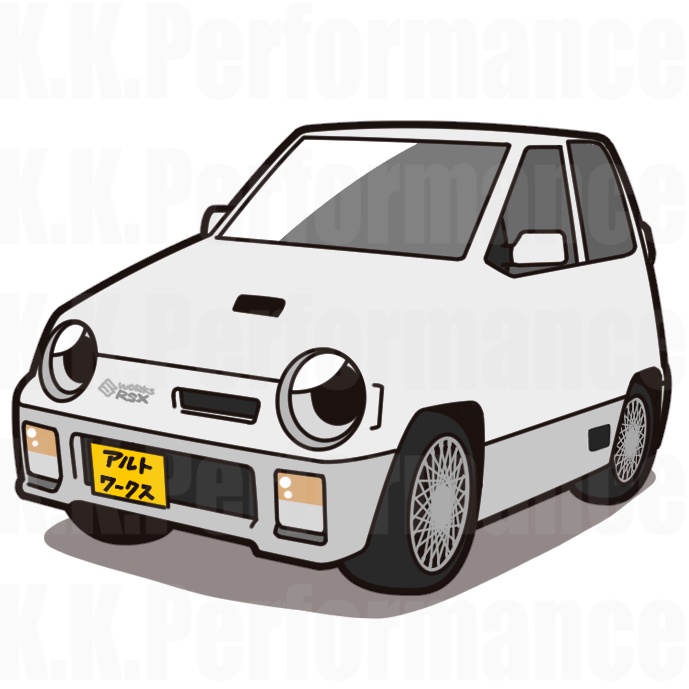 C系 アルトワークス オリジナルステッカー