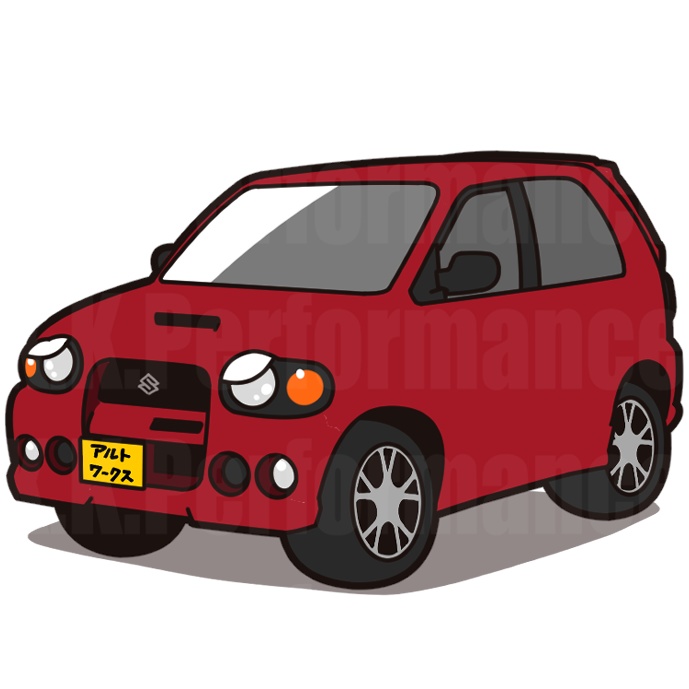 HA12S/HA22S アルトワークス オリジナルステッカー