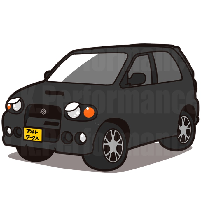 HA12S/HA22S アルトワークス オリジナルステッカー
