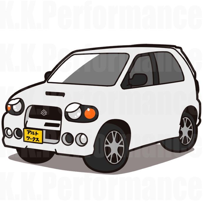 HA12S/HA22S アルトワークス オリジナルステッカー
