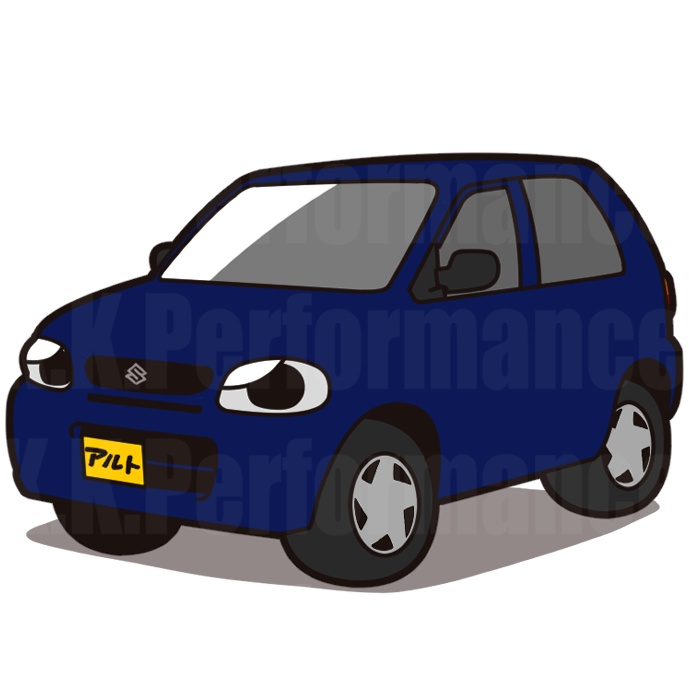 HA12S/HA22S アルト オリジナルステッカー ver.2