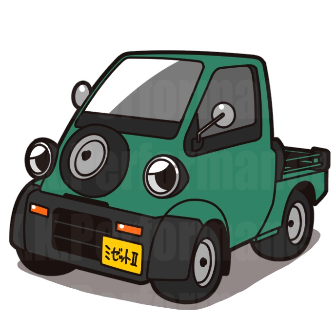 ミゼットⅡ オリジナルステッカー ver.1