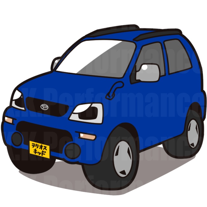 テリオスキッド オリジナルステッカー ver.1