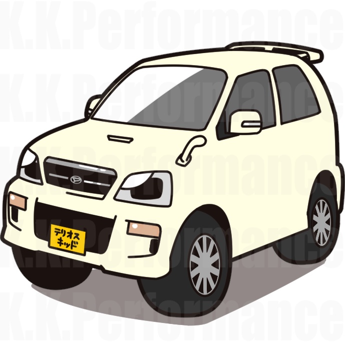 テリオスキッド オリジナルステッカー ver.2