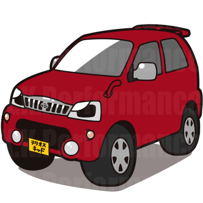 テリオスキッド オリジナルステッカー ver.3