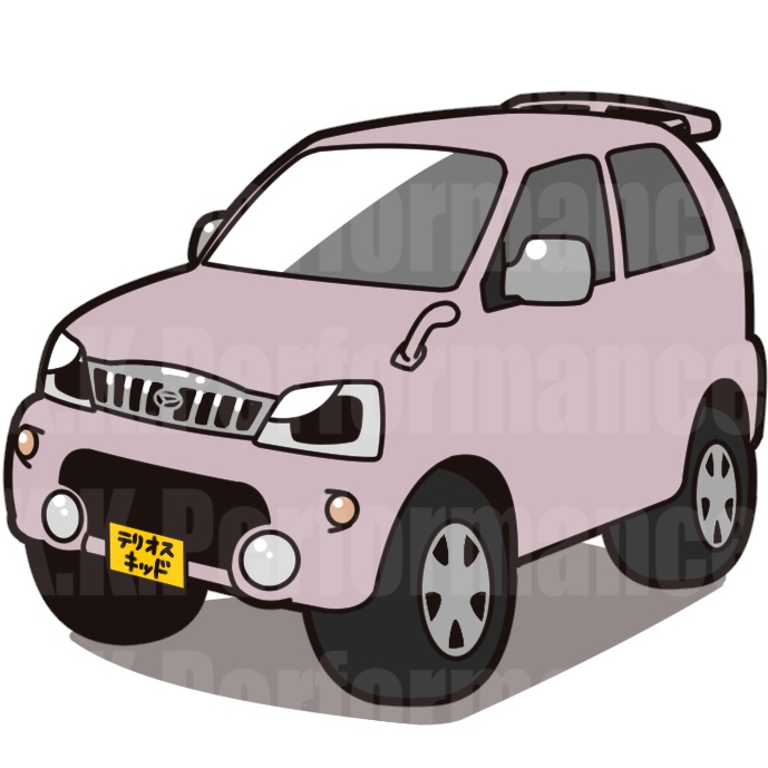 テリオスキッド　オリジナルステッカー　ver.3