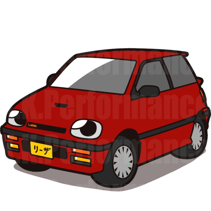 リーザ　オリジナルステッカー　ver.2