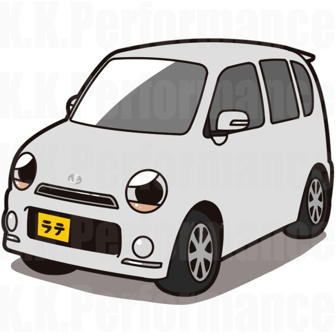 ムーヴラテ オリジナルステッカー ver.2