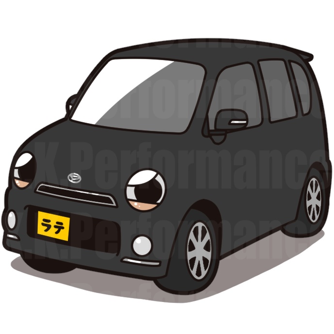 ムーヴラテ オリジナルステッカー ver.2